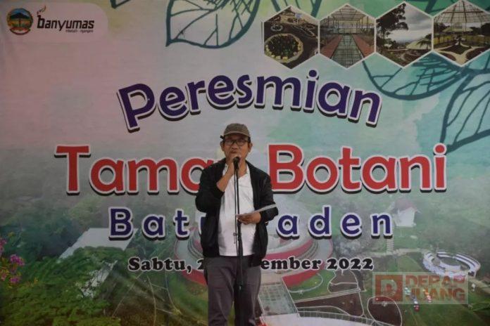 Bupati Husein Resmikan Taman Botani Baturraden(2)