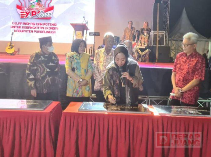 Bupati Tiwi Resmikan 6 Infrastruktur Unggulan Tahun 2022