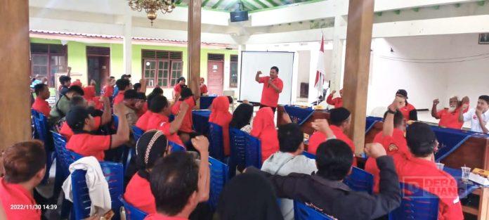 Cahyo Gandeng KomandanTe Bintang Tiga Temui Struktural Partai di Wilayah Ampuannya(2)