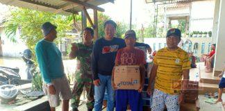 Danu Ikhsan Salurkan Bantuan Bagi Korban Banjir di Desa Mustokoharjo