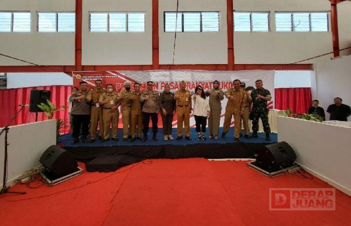 Evita Nursanty Resmikan Pasar Tradisional