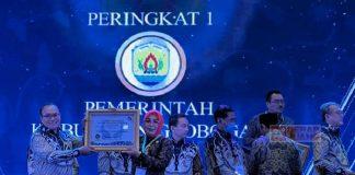 Grobogan Terima Peringkat Pertama, Predikat Kepatuhan Standar Pelayanan Publik