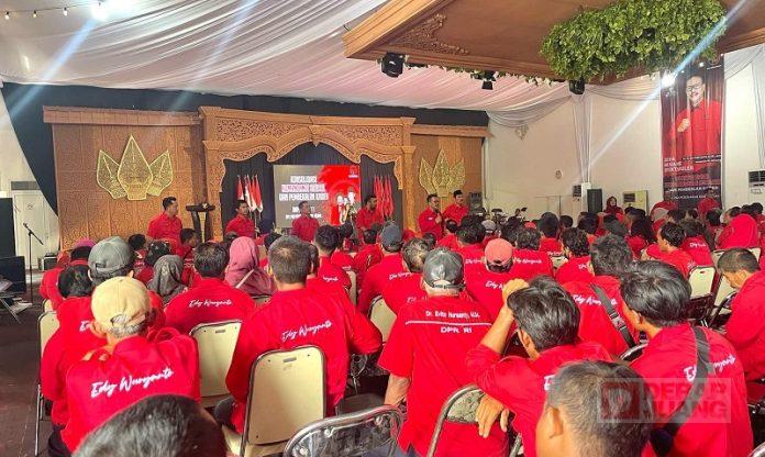 Hadapi Pemilu 2024, PDI Perjuangan Blora Gelar Konsolidasi di Dapil Satu