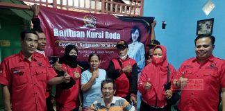 Ito Anjarini Berikan Kursi Roda dari Mbak Casytha Kepada Warga di 2 Desa Ampuannya