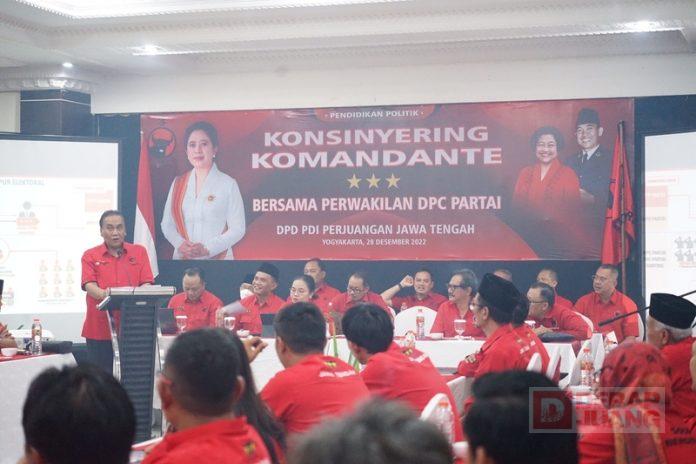 Konsinyering KomandanTe Bintang Tiga Bersama Perwakilan DPC se-Jawa Tengah