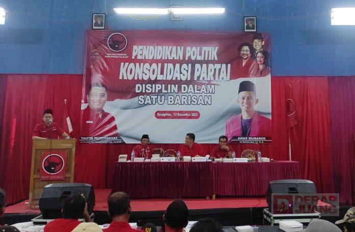 Kuatkan Barisan Desa Slarang, Anas Mubarak Gelar Konsolidasi