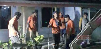 Malam Hari, Kingking Tinjau Peningkatan Jalan di Kelurahan Limbangan