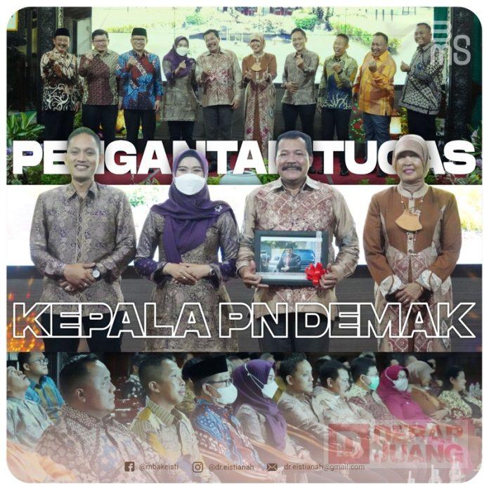 Mbak Eisti Berikan Pesan Penting Kawal Pengantar Tugas Ketua PN Demak