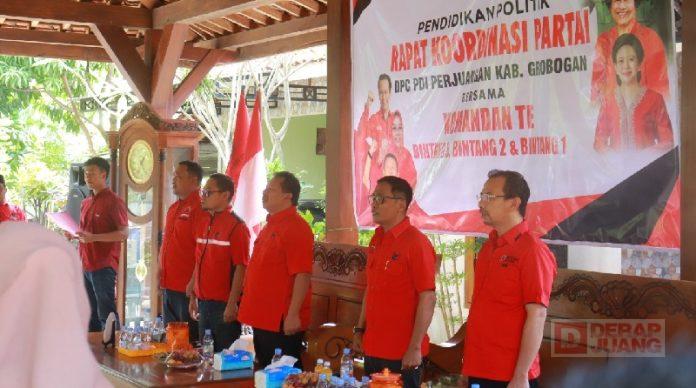 Menuju Menang Spektakuler, KomandanTe Bintang Dua Grobogan Gelar Konsolidasi