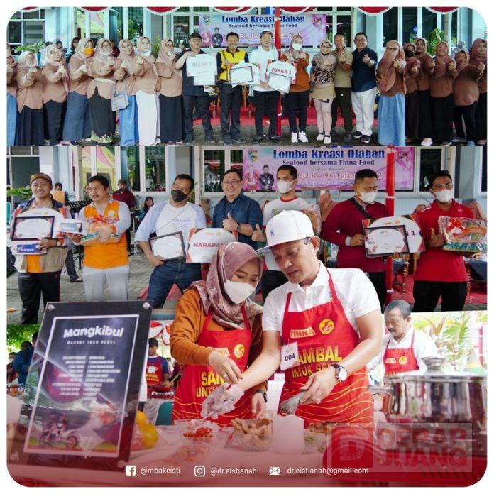Momentum Hari Ibu, Bupati Demak Adakan Lomba Memasak Bagi Bapak-Bapak