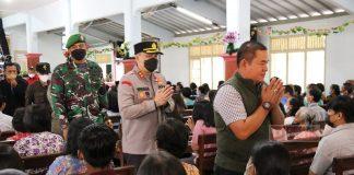 Monitoring Perayaan Natal, Masan: Kudus Kondusif dan Tentram