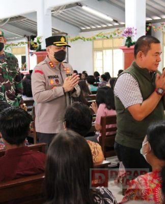 Monitoring Perayaan Natal, Masan: Kudus Kondusif dan Tentram