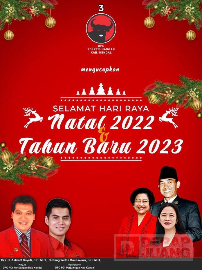 Nataru Damai, PDI Perjuangan Kendal Ajak Masyarakat Jaga Kerukunan