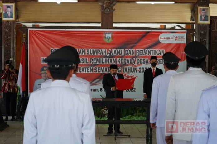 Ngesti Nugraha Ingatkan Para Kades untuk Layani Warga 24 Jam