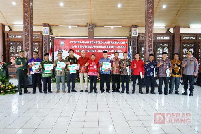 Ngesti Nugraha Serahkan Pengelolaan Pasar Desa Kepada Pemdes