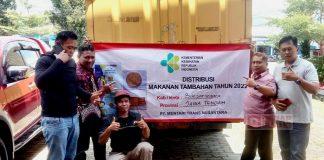 PDI Perjuangan Banjarnegara Terima Bantuan Makanan Tambahan untuk Ibu Hamil dan Balita dari Mbak Casytha