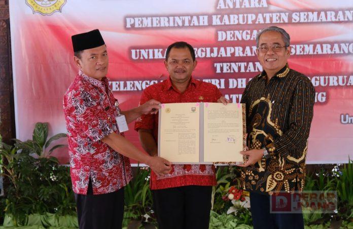 Pemkab Semarang Jalin Kerjasama dengan UNIKA