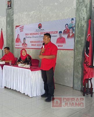 Rapatkan Barisan, Endar Agus Triono Gelar Konsolidasi Bersama PAC dan Ranting