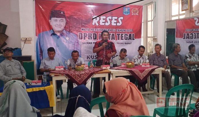 Reses Masa Persidangan III, Ketua DPRD Kota Tegal Respon Posyandu Lansia