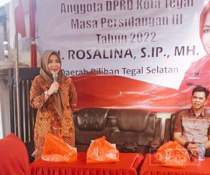Reses, Rosalina Hadirkan 400 Konstituen di Kelurahan Bandung