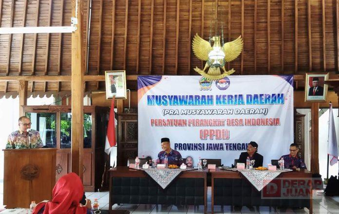 Sadewo Buka Muskerda PPDI Jawa Tengah