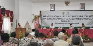 Sri Sumarni: Rapat Koordinasi UPZ, PD, dan BUMD Kecamatan Seluruh Grobogan