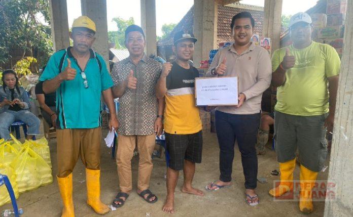 Tanggap Bencana, Jaza Khoerul Salurkan Bantuan Bagi Korban Banjir