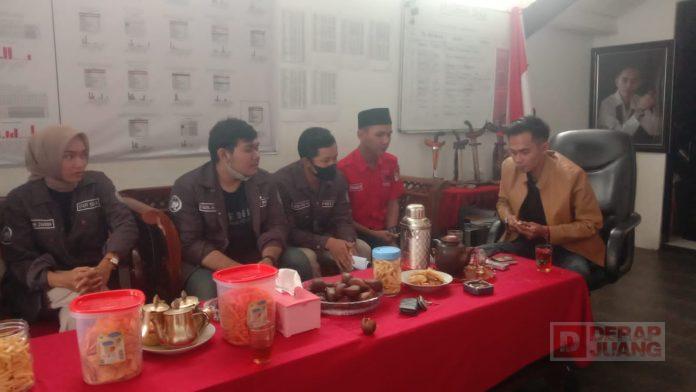 Terima Kunjungan BEM FEB UMP, Yusuf Canangkan Program Digitalisasi Kembaran