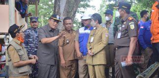 Tinjau Lokasi Banjir Rob Pantai Sodong, Taufik: Perlu Penanganan Serius