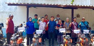 Tingkatkan Produktivitas, Sumanto Serahkan Bantuan Alsintan