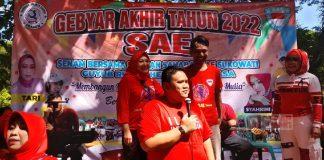 Ribuan Sahabat SAE Meriahkan Senam Sicita di Sragen