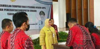 Mbak Yuni: ASN di Sragen Mesti Terapkan Tujuh Core Value