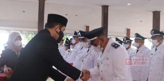 Lantik Kades, Mas Jekek: Gunakan Dana Desa Secara Transparan