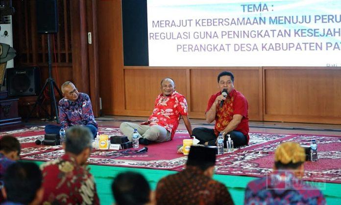 Ali Badrudin Hadiri Acara Reuni dan Serasehan PPDI di Pendopo Kabupaten Pati