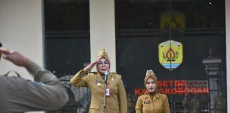 Apel Perdana 2023, Sri Sumarni Berikan Semangat Tingkatkan Pelayanan