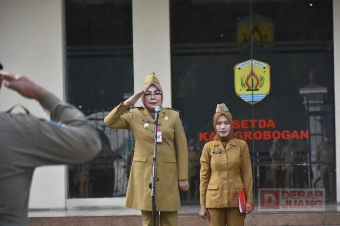 Apel Perdana 2023, Sri Sumarni Berikan Semangat Tingkatkan Pelayanan