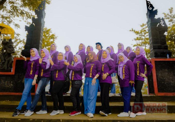 Bangun Kekompakan Dharma Wanita, Lusia Adakan Kegiatan Outbound
