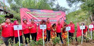 Banteng Blora Lakukan Gerakan Penghijauan di Daerah Aliran Sungai Lusi