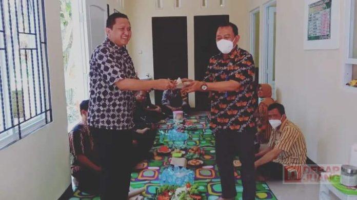 Bayu Hadiri Tasyakuran Pembangunan Puskesmas Pembantu Desa Dermaji