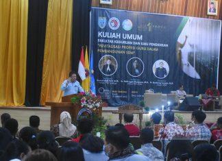 Bung Dance Beri Kuliah Umum di FKIP UKSW