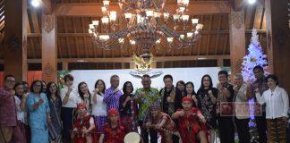 Bung Dance Hadiri Perayaan Natal Kerukunan Keluarga Kawanua Kasih Ne Matuari Salatiga