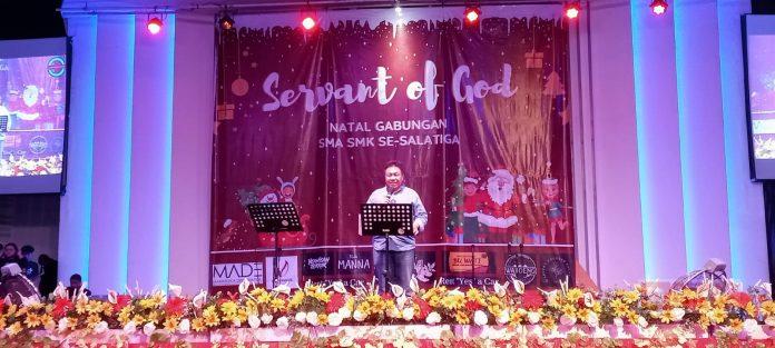 Bung Dance Hadiri Perayaan Natal di Gereja Bethel Indonesia