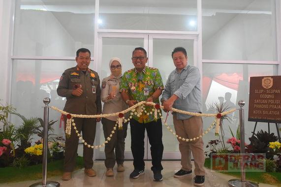 Bung Dance Hadiri Peresmian Gedung di Mapolres dan Gedung Satpol PP Salatiga