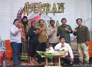 Bupati Husein Hadiri Bentang Bendera dan Juguran Budaya Sanggar Kamulyan Jatilawang