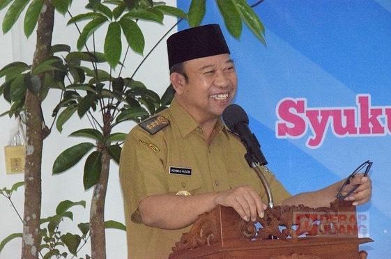 Bupati Husein Hadiri Perayaan HUT Perumdam Tirta Satria ke-48