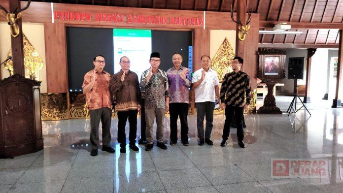 Bupati Husein Launching Aplikasi Perumda Pasar Satria(2)