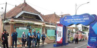 Bupati Husein Launching Pekan Qris di Kawasan Kuliner Alun-alun Purwokerto