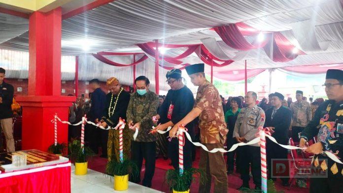 Bupati Husein Resmikan Gedung Baru Korwilcam Dindik Sumbang