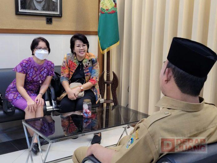 Bupati Husein Terima Audiensi DPD Wanita Katolik RI