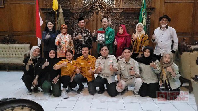 Bupati Husein Terima Audiensi Mahasiswa Universitas Nasional Jakarta